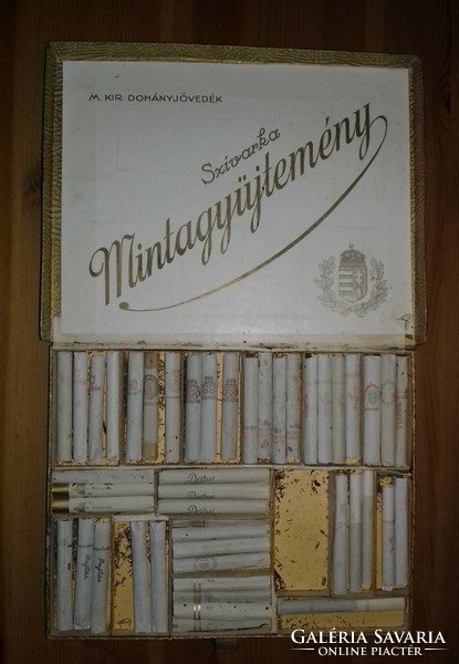 Cigar sample collection 1928-1937.