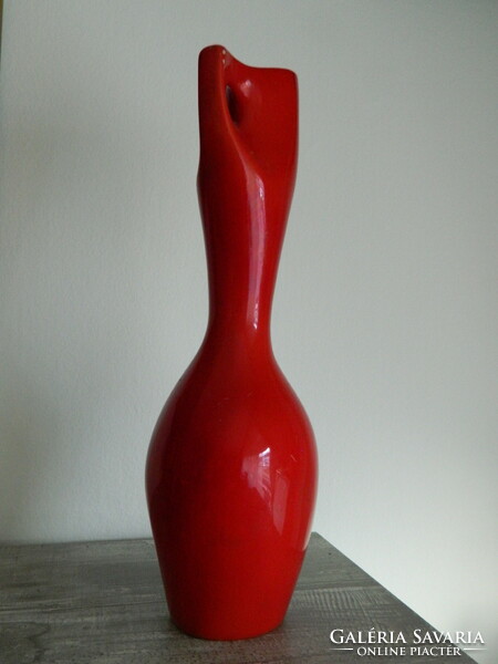Janos Zsolnay, a Turkish ox blood glaze vase