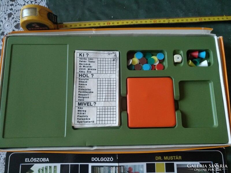 Antique investigate with us detective board game, negotiable