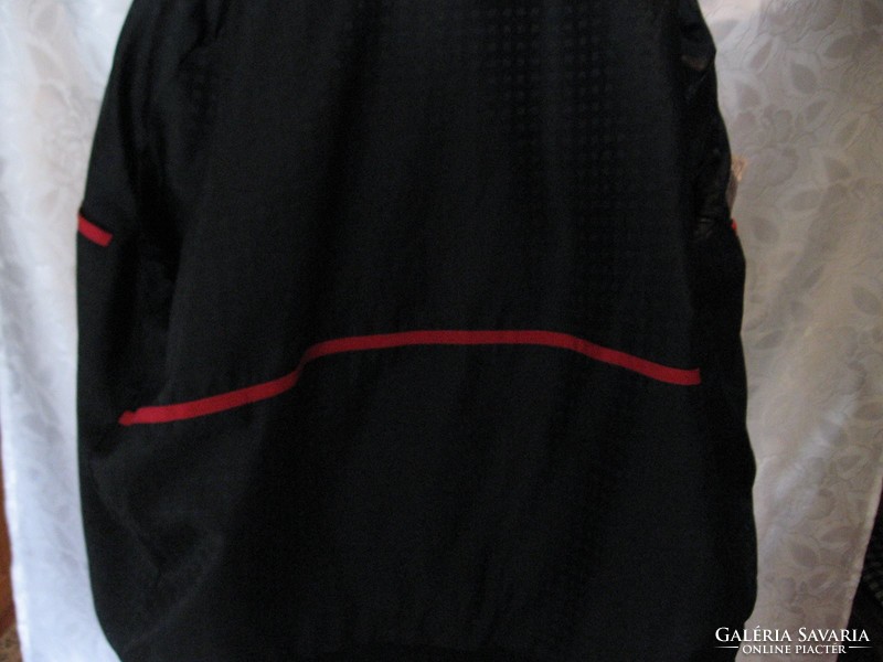Mély fekete DEVICE Designed in Italy zakó, dzseki,férfi  kis kabát XXL