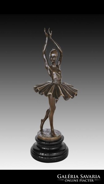 Bronz szobor ballerina