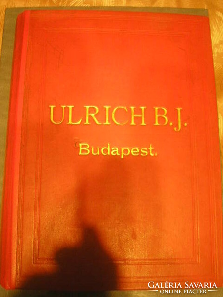N39 ulrich catalog 1360 pages. List of items in Hungarian + German collector's rarity huge volume