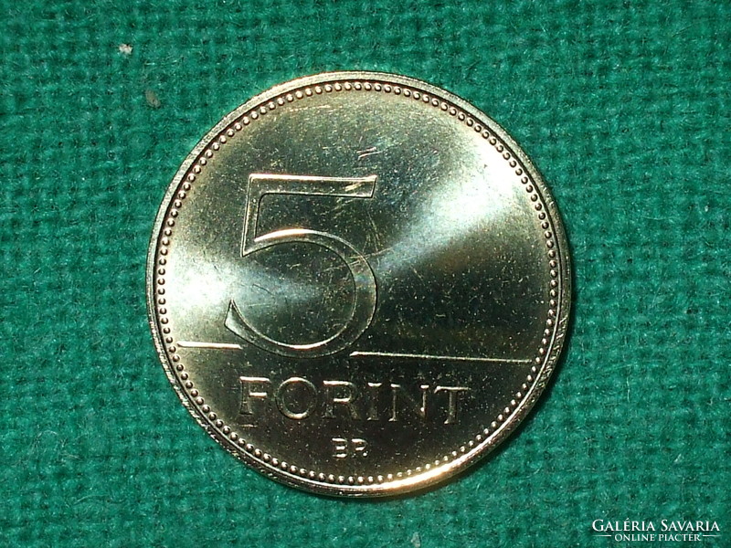 5 Forint 2012 ! Nem Volt Forgalomban ! Verdefényes !