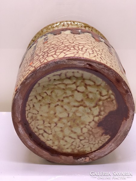 Kerámia kaspó,váza 14cm