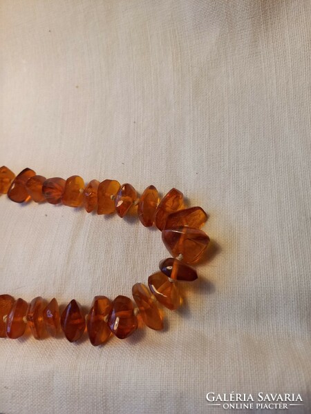 75 cm beautiful real amber necklace for sale