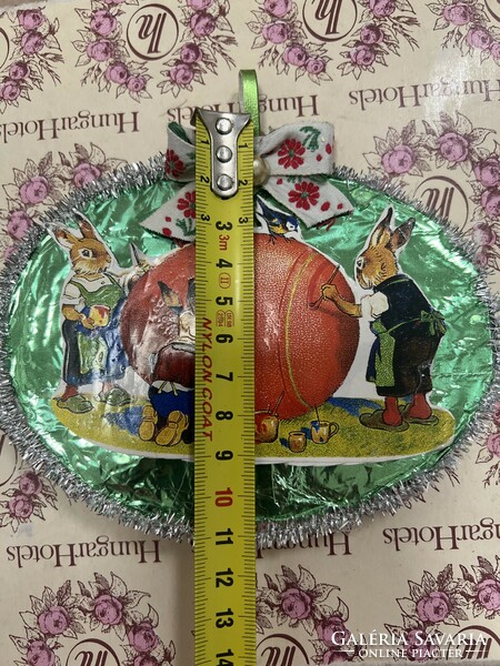 Large bunny Easter paper decoration or door decoration