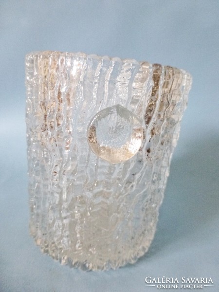 Art deco crystal, ice bucket