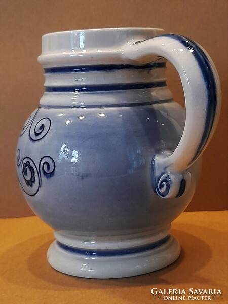 Antique Zsolnay jug - Künstlerhaus - Vienna 1886. February