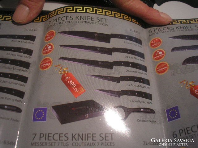 N25 luxury professional switzerland knife set in magnetic lock box 280 euros the store price as a gift
