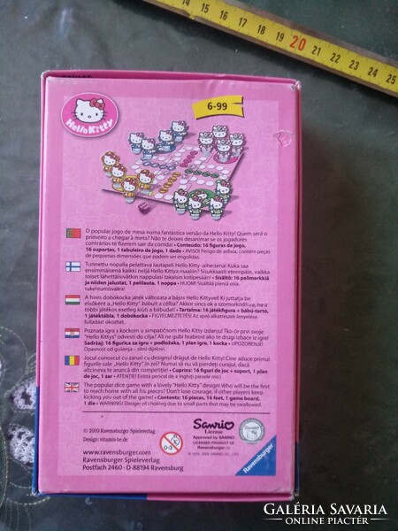 Hello kitty, who's laughing at the end? Board game, negotiable