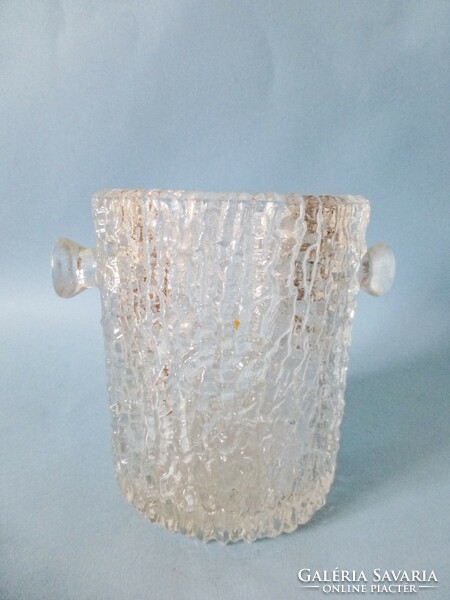 Art deco crystal, ice bucket
