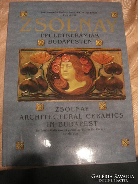 K11-15 Zsolnay special course in English also in English building ceramics decorative elements with professional photos rarity