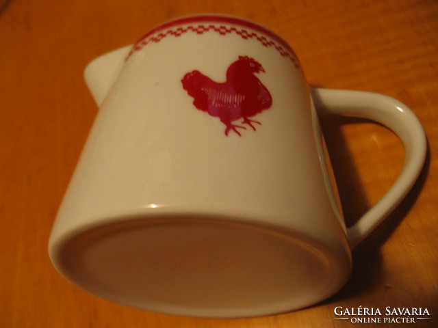 Chicken jug with spout