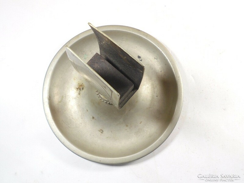 Antique marked Sandrik alpaca - art nouveau ash and match holder ashtray ashtray circa 1920s