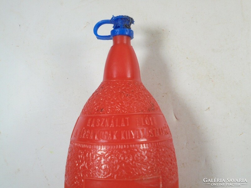 Retro régi Tükör Ablak Tisztító műanyag flakon - 1970-es évekből - Caola gyártó