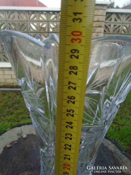 Ajka kristály váza hatalmas és súlyos 2934 gramm