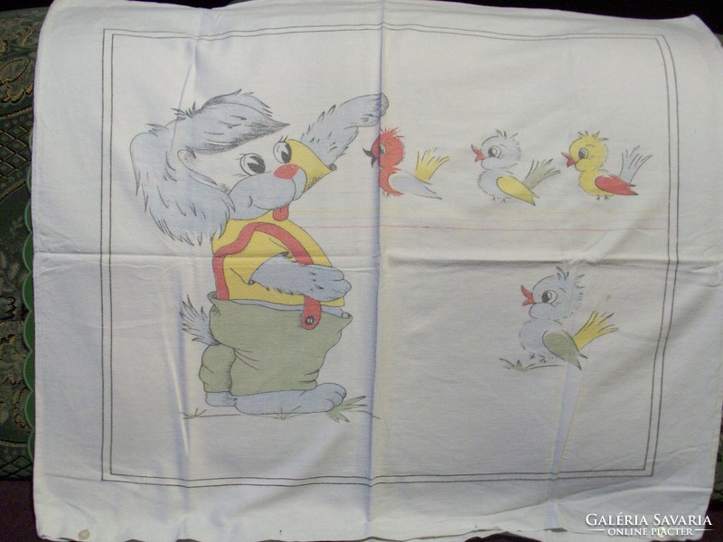 Fairy tale character flannel large pillowcase