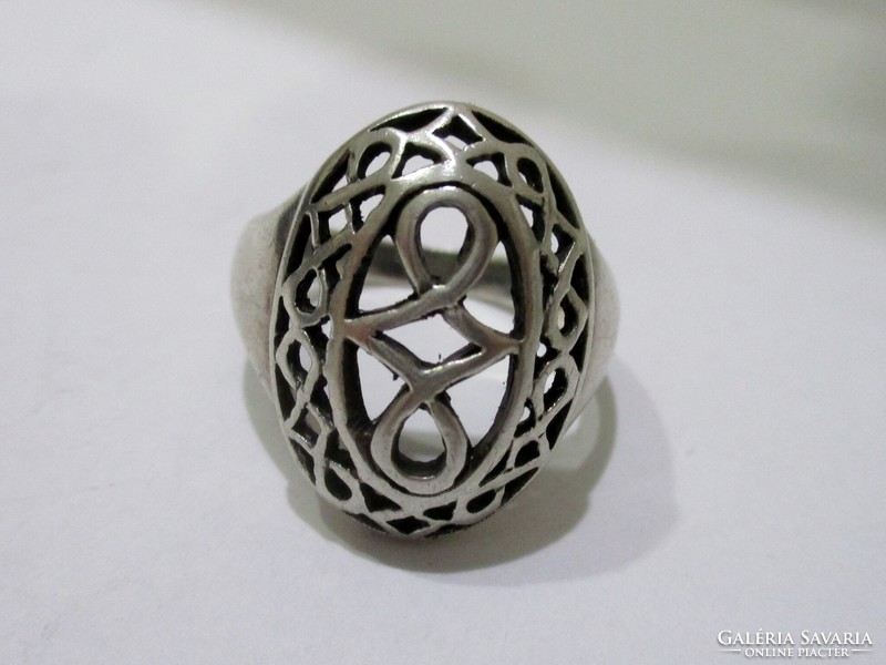A beautiful silver ring by a Hungarian craftsman