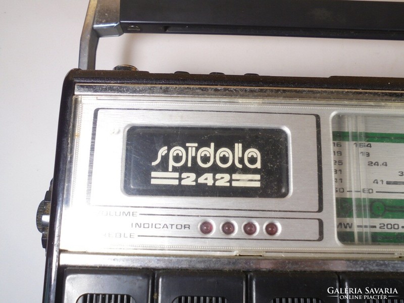 Retro - spidola 242 old pocket radio radio - ussr soviet russian made approx. 1970s