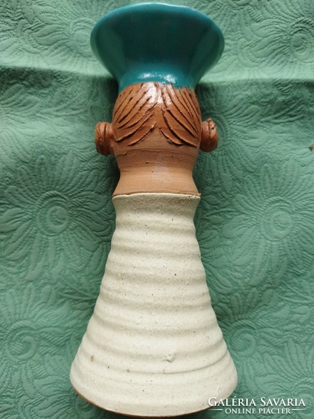 Ceramic figure No. P marked