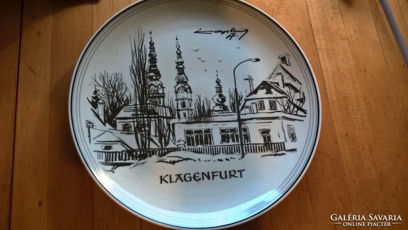 (K) franz kaplenig limited decorative plate