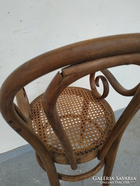 Antique thonet children's chair children's seat kohn wien austria for renovation 655 4305