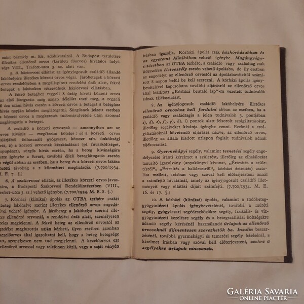 OTBA Igényjogosultsági igazolvány 1934