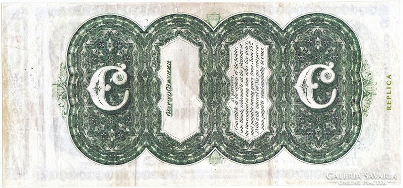 USA 100 dollár 1865 REPLIKA