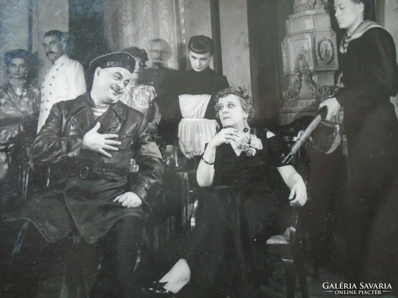 D192971 old photo - theater - Vishnevsky - unforgettable 1919 - József Gobbi hilda juhász
