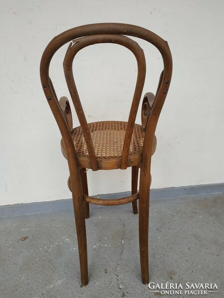 Antik thonet gyerek szék gyermek ülőke Kohn Wien Austria felújításra 655 4305