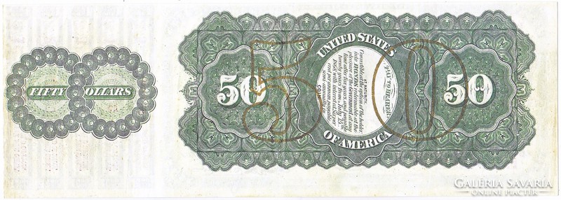 USA 50 dollár 1865 REPLIKA