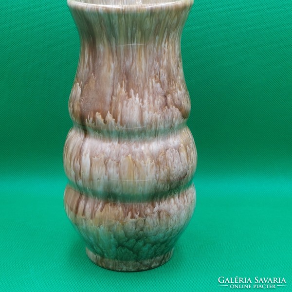 A rare collector's gádor, Gorka Budapest Zsolnay porcelain vase