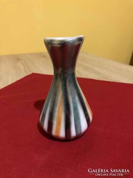 Striped vase