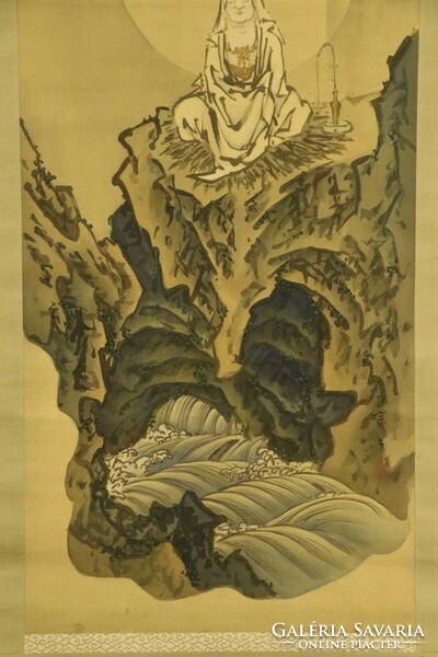 Kannon Bodhisattva - Japanese painting for sale