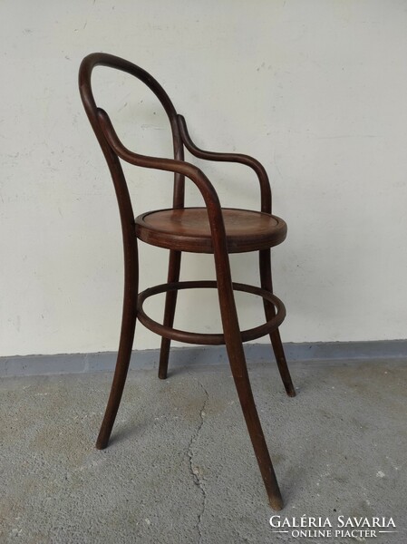 Antique thonet furniture children's feeding chair children's seat for renovation 654