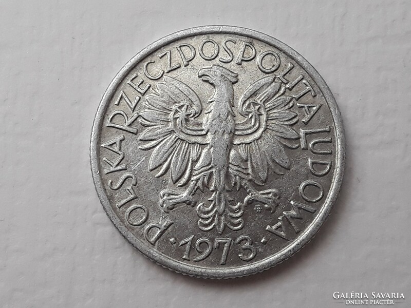 Lengyelország 2 Zloty 1973 érme - Lengyel 2 Zlote 1973 külföldi pénzérme
