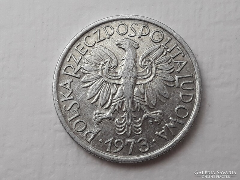 Lengyelország 2 Zloty 1973 érme - Lengyel 2 Zlote 1973 külföldi pénzérme