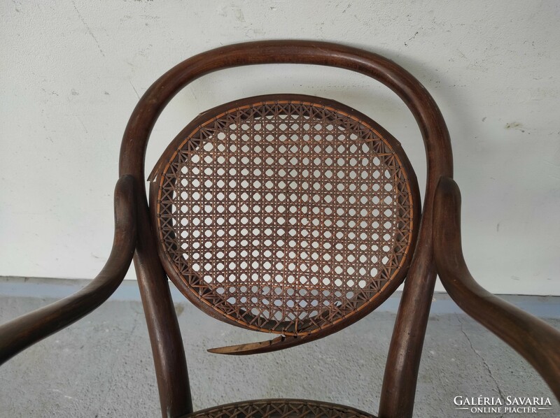Antique thonet furniture children's feeding chair children's seat for renovation 653
