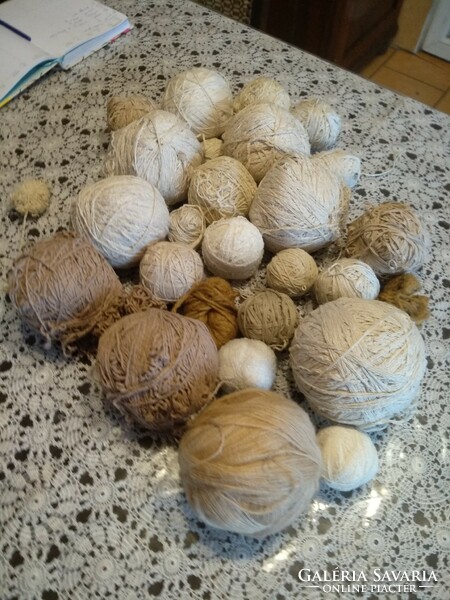 Knitting yarn, knitting, needlework, cotton, 2110 grams, negotiable