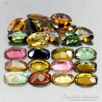 Natural tourmaline gemstone package 5.3 ct 23 pcs 3x5mm