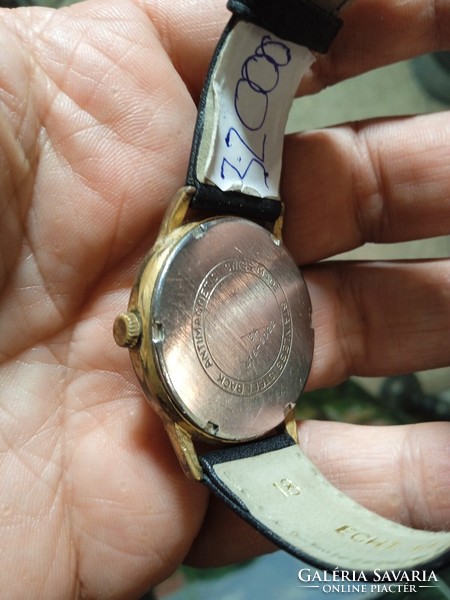 Jute German men's mechanical wristwatch, for collectors.