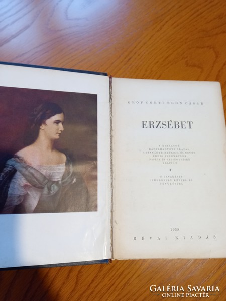 Count Corti Egon Cäsar - Elizabeth - antique book 1935
