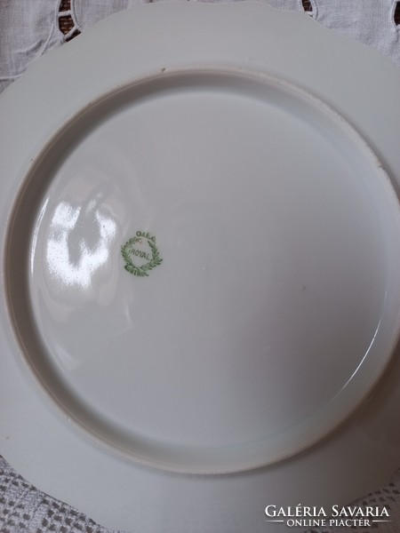 Austrian porcelain fish plate