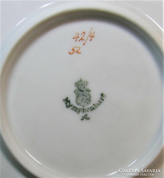 Nymphenburg porcelain wall plate - wall decoration - 33.5 cm