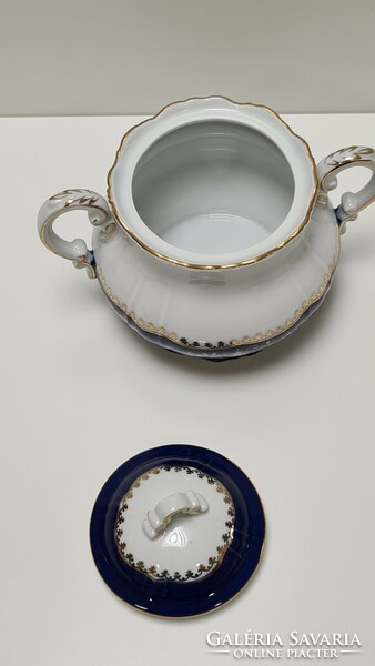 Zsolnay pompadour ii tea sugar bowl
