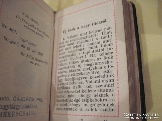 Prohászka Ottokár - Élet kenyere AZ OLTÁRISZENTSÉG IMÁDÁSA