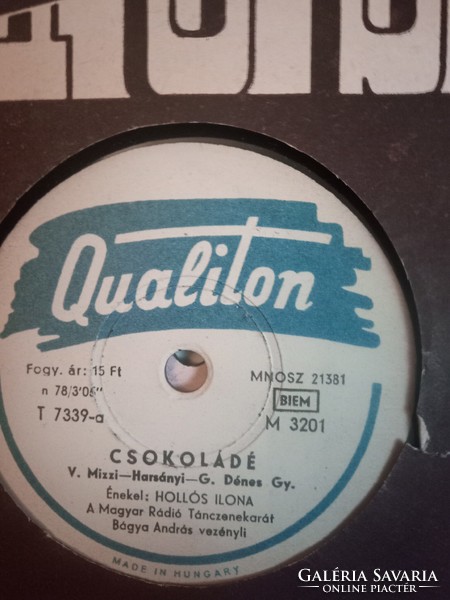 Rare raven ilona chocolate / late - qualiton sound record 1957