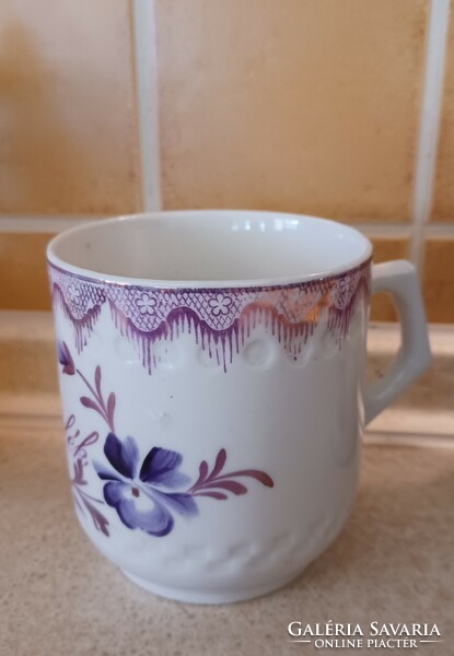 Old souvenir mug - porcelain - art nouveau