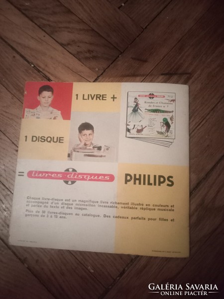 Vintage Philips kislemez Mozart Kis éji zene  1960-as évek