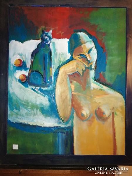 Oil painting by Éva Darmó